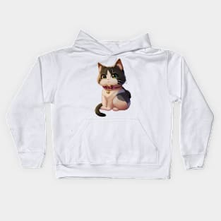 vintage-cat Kids Hoodie